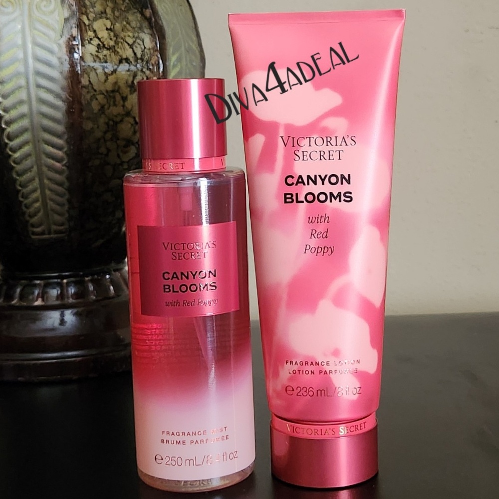 Victoria’s Secret CANYON BLOOMS 2PC Mist + Lotion Bundle